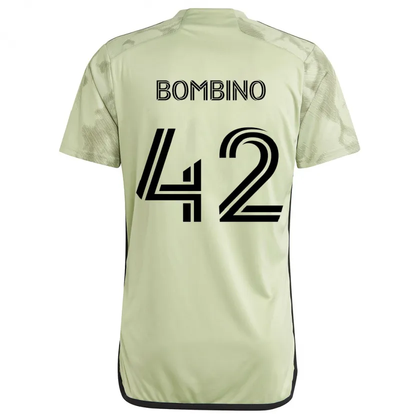 Danxen Kid Luca Bombino #42 Light Green Away Jersey 2024/25 T-Shirt