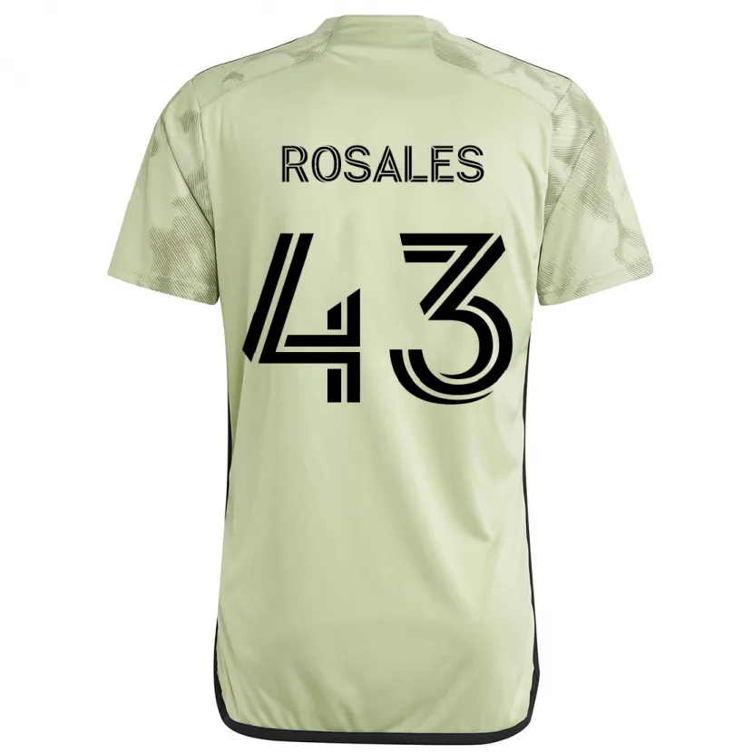 Danxen Kid Diego Rosales #43 Light Green Away Jersey 2024/25 T-Shirt