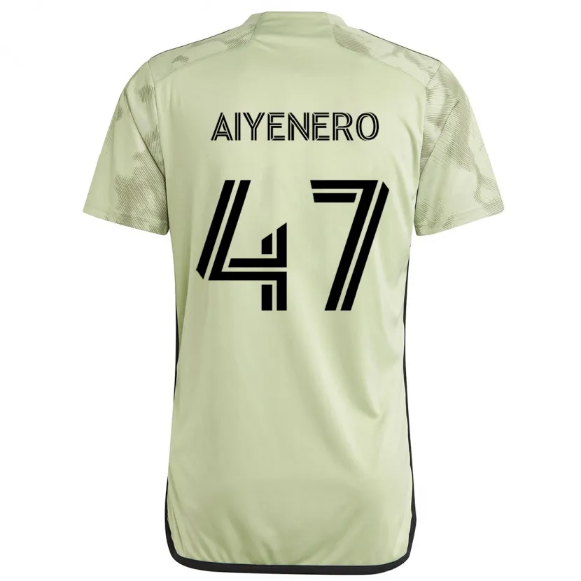 Danxen Kid Marius Aiyenero #47 Light Green Away Jersey 2024/25 T-Shirt