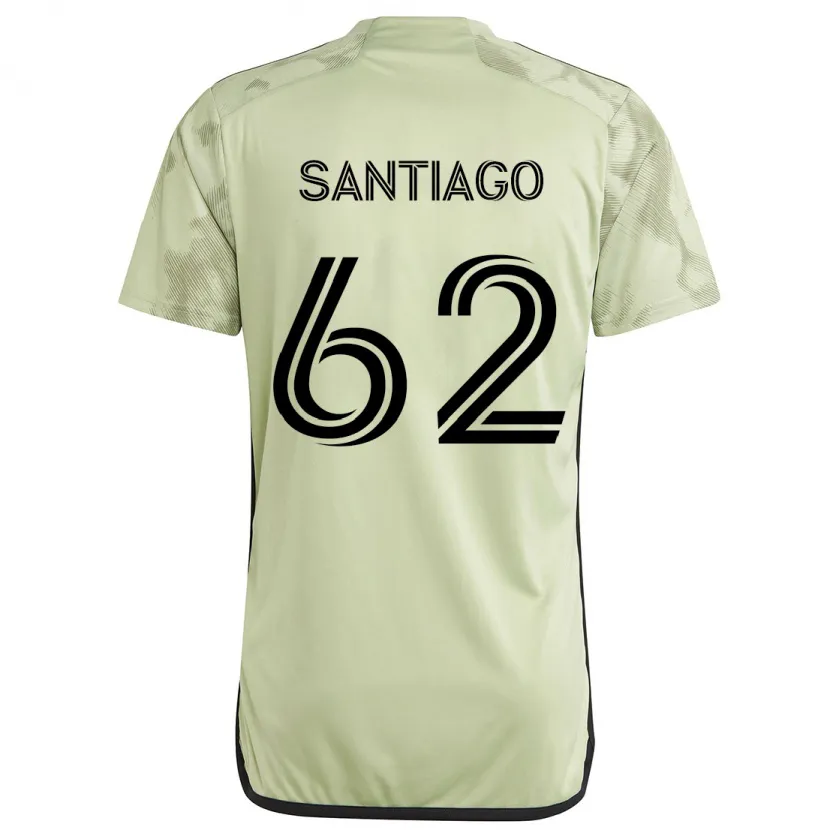 Danxen Kid Joshua Santiago #62 Light Green Away Jersey 2024/25 T-Shirt