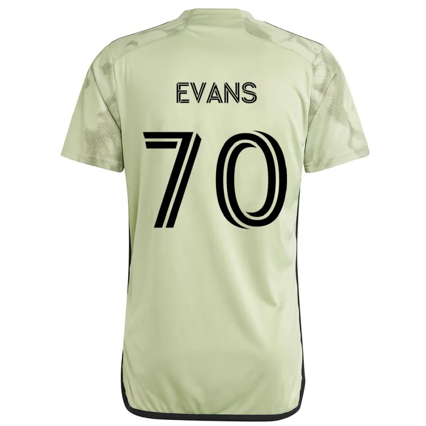 Danxen Kid Matthew Evans #70 Light Green Away Jersey 2024/25 T-Shirt