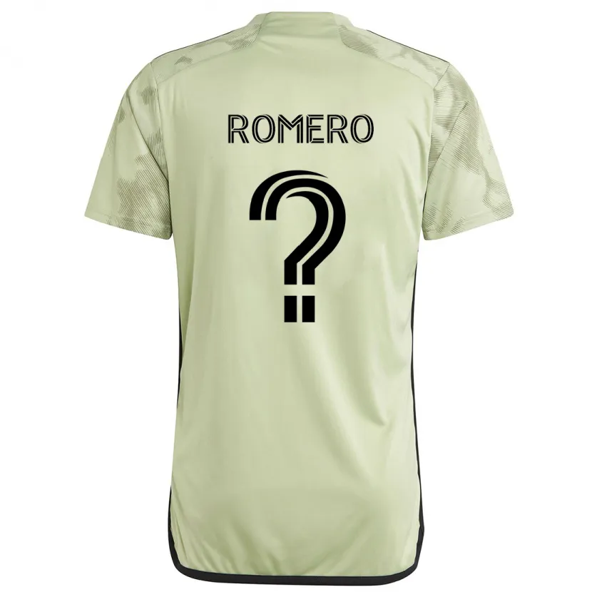 Danxen Kid James Romero #0 Light Green Away Jersey 2024/25 T-Shirt