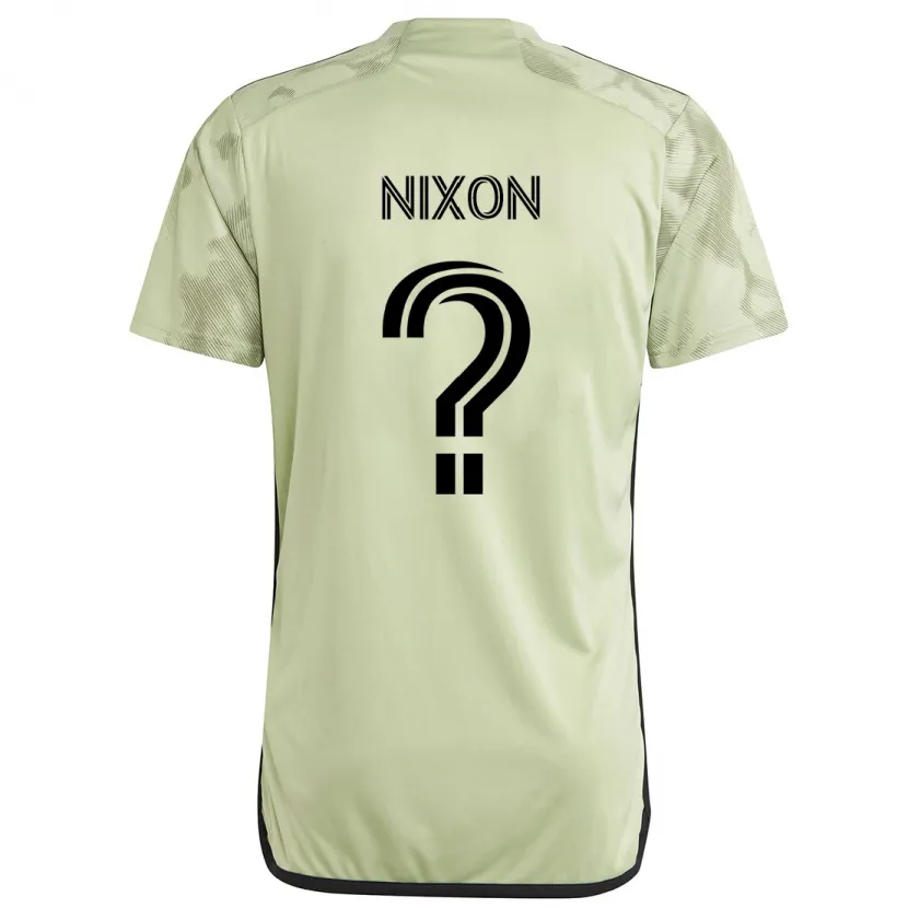 Danxen Kid Shakir Nixon #0 Light Green Away Jersey 2024/25 T-Shirt