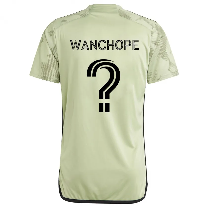 Danxen Kid Matías Wanchope #0 Light Green Away Jersey 2024/25 T-Shirt