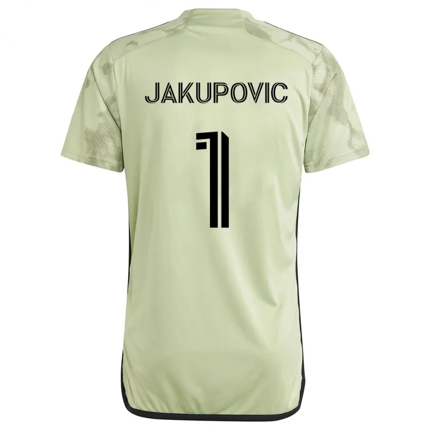 Danxen Kid Eldin Jakupović #1 Light Green Away Jersey 2024/25 T-Shirt