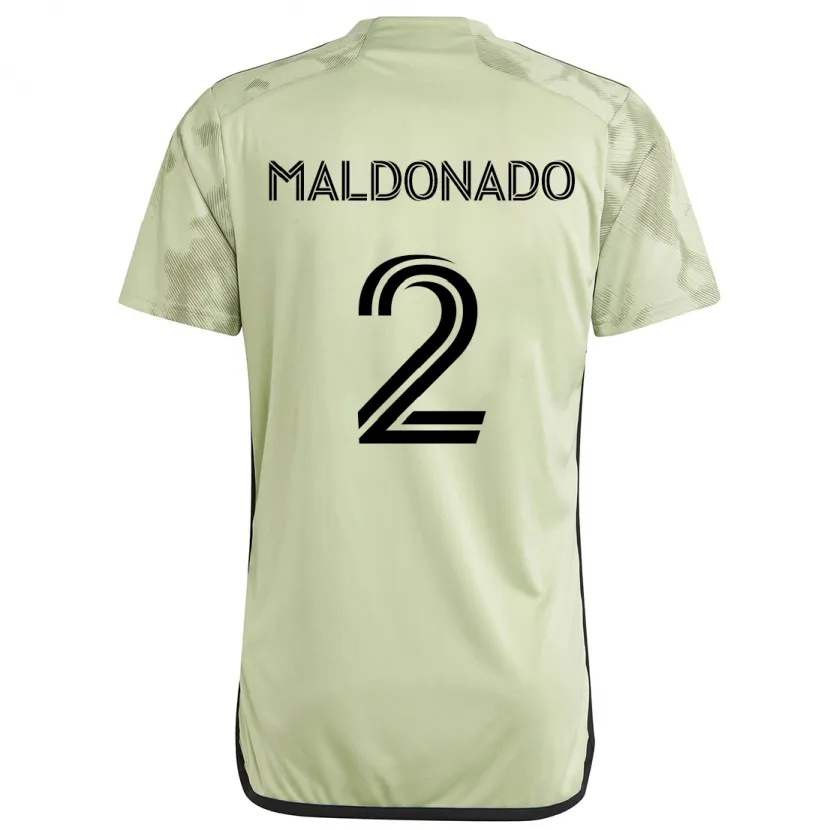 Danxen Kid Denil Maldonado #2 Light Green Away Jersey 2024/25 T-Shirt