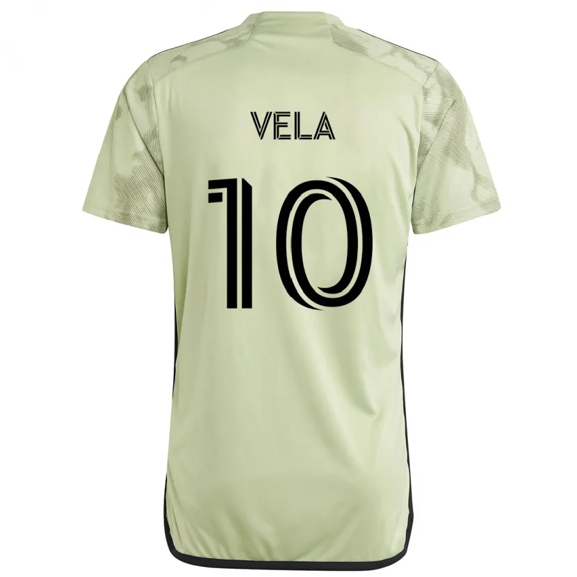 Danxen Kid Carlos Vela #10 Light Green Away Jersey 2024/25 T-Shirt