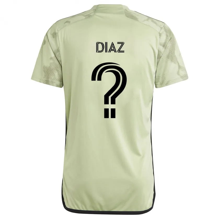 Danxen Kid Christian Díaz #0 Light Green Away Jersey 2024/25 T-Shirt