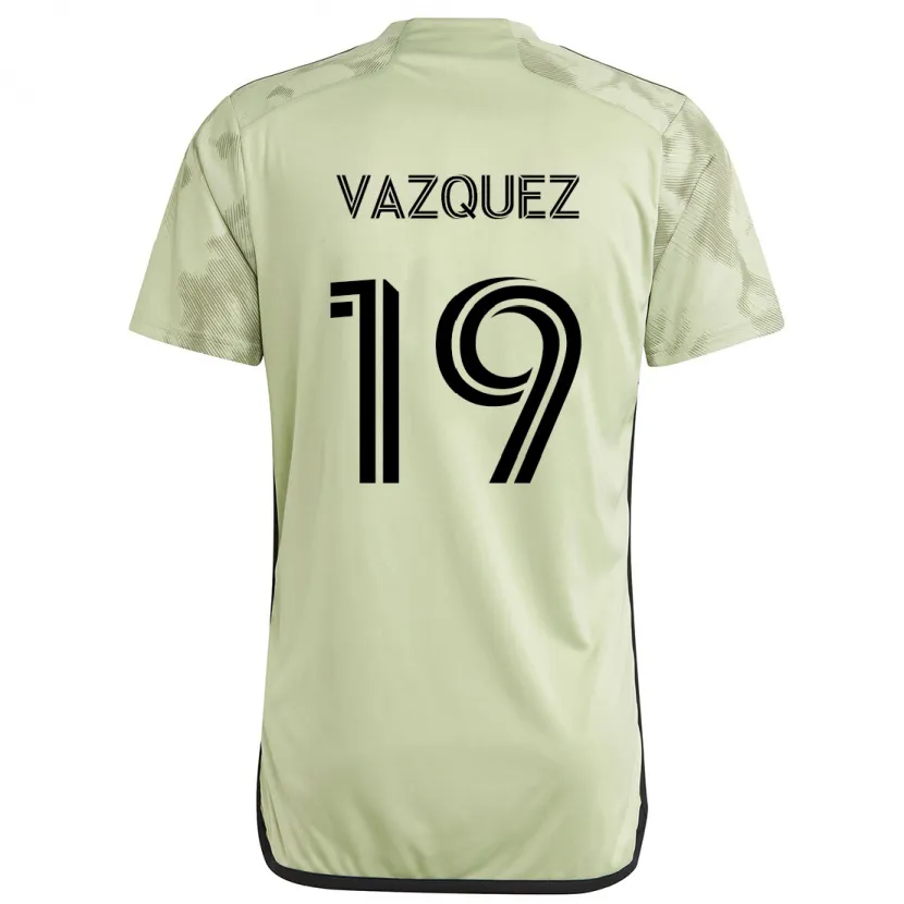 Danxen Kid Favian Vazquez #19 Light Green Away Jersey 2024/25 T-Shirt