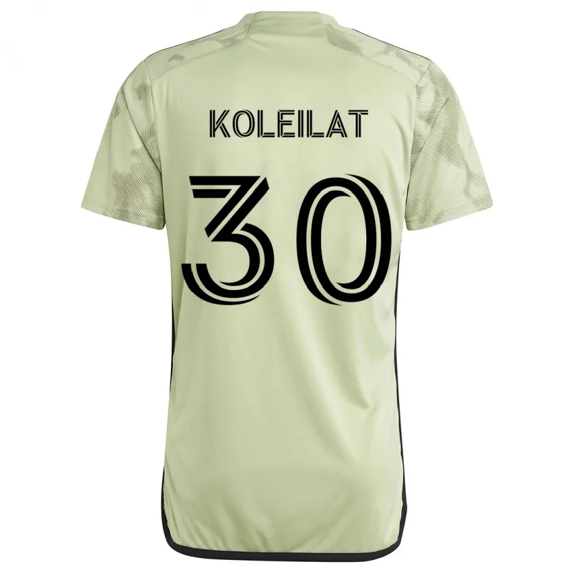 Danxen Kid Jassem Koleilat #30 Light Green Away Jersey 2024/25 T-Shirt