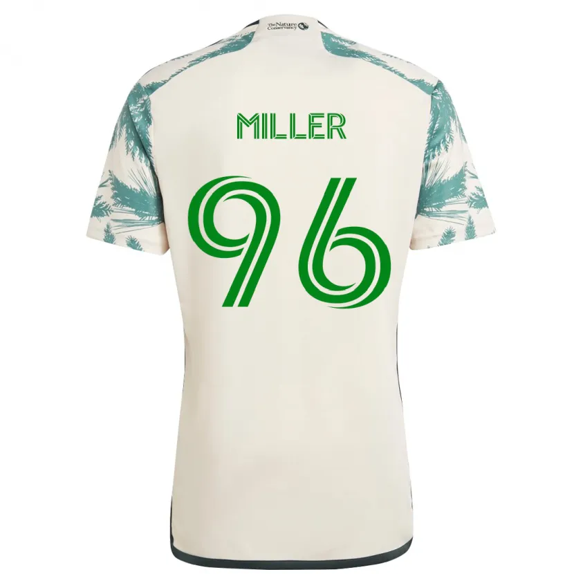 Danxen Kid Carver Miller #96 Beige Brown Away Jersey 2024/25 T-Shirt