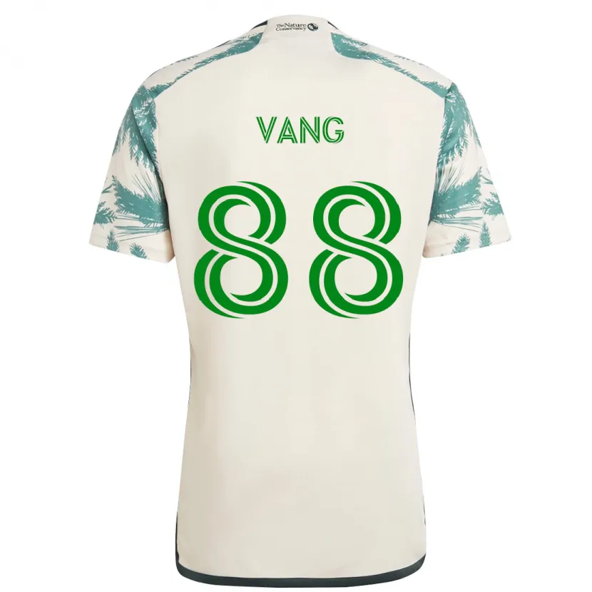 Danxen Kid Michael Vang #88 Beige Brown Away Jersey 2024/25 T-Shirt