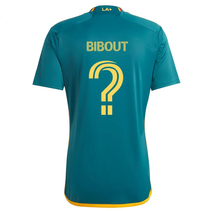 Danxen Kid Aaron Bibout #0 Green Yellow Away Jersey 2024/25 T-Shirt