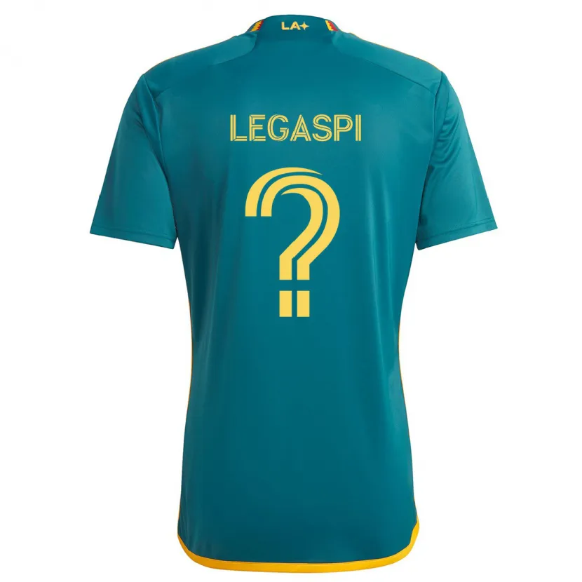 Danxen Kid Allan Legaspi #0 Green Yellow Away Jersey 2024/25 T-Shirt