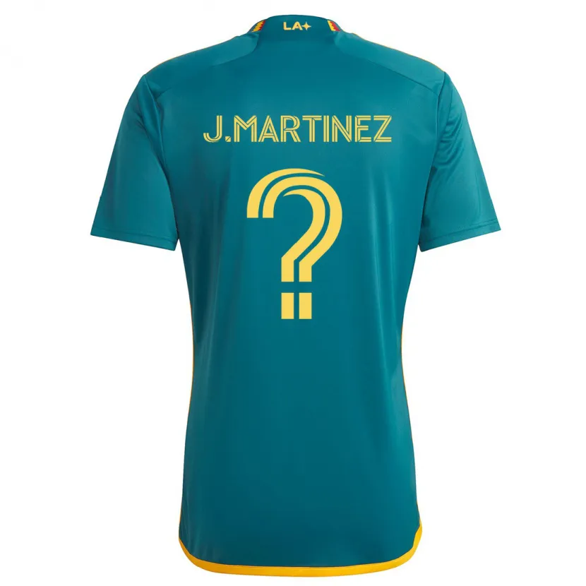 Danxen Kid Juan Martinez #0 Green Yellow Away Jersey 2024/25 T-Shirt