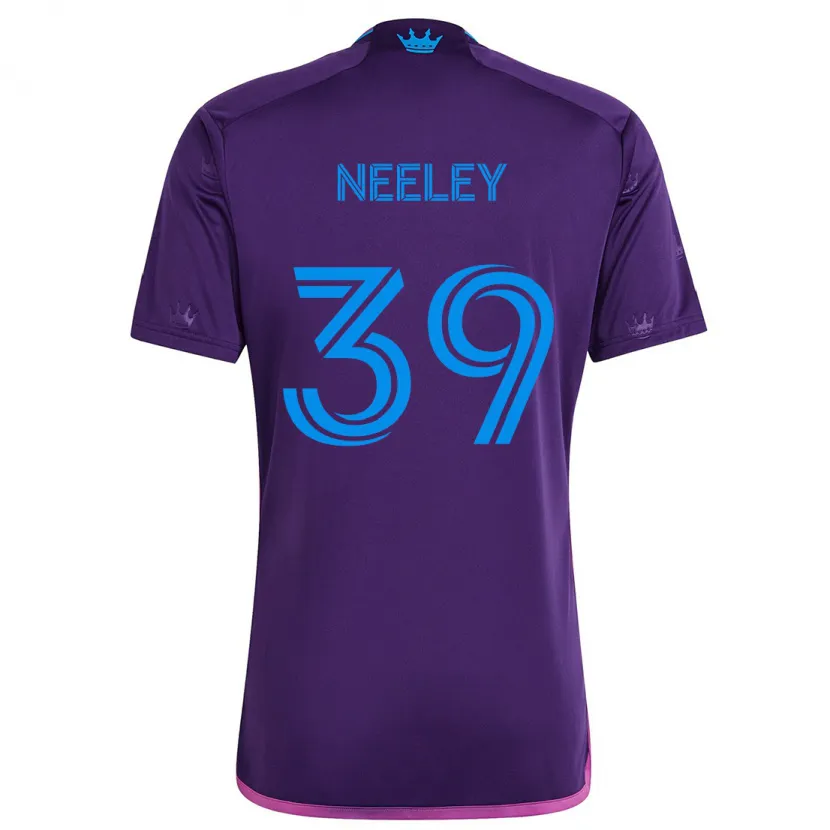 Danxen Kid Jack Neeley #39 Purple Blue Away Jersey 2024/25 T-Shirt