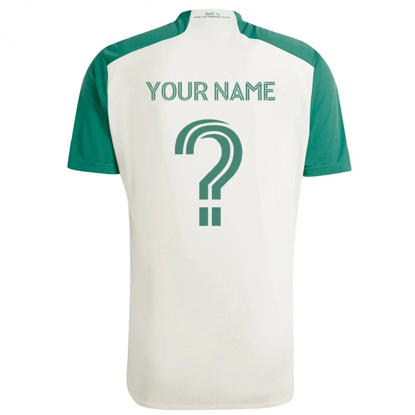 Danxen Kid Your Name #0 Tan Green Away Jersey 2024/25 T-Shirt