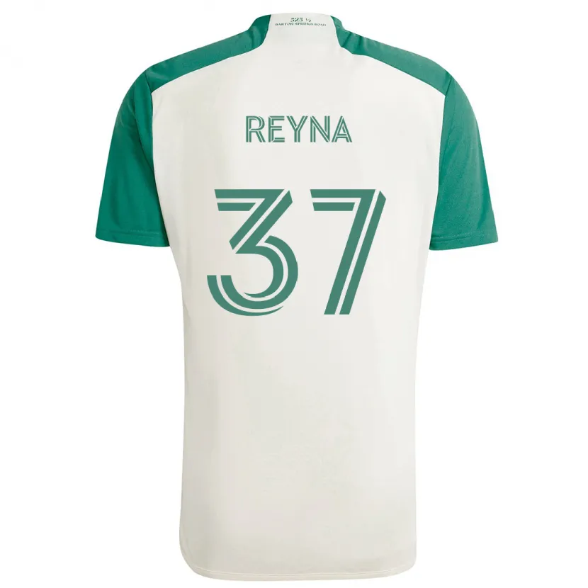 Danxen Kid Joah Reyna #37 Tan Green Away Jersey 2024/25 T-Shirt