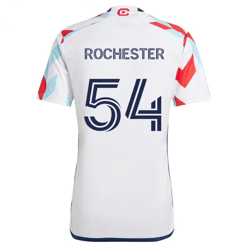 Danxen Kid Lamonth Rochester #54 White Red Blue Away Jersey 2024/25 T-Shirt