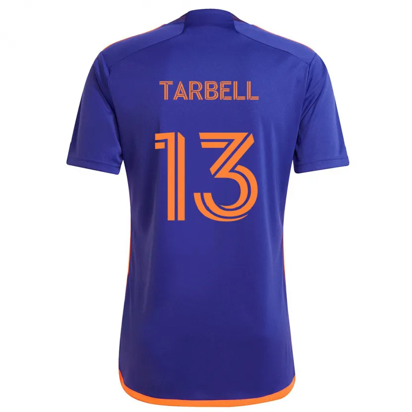 Danxen Kid Andrew Tarbell #13 Purple Orange Away Jersey 2024/25 T-Shirt