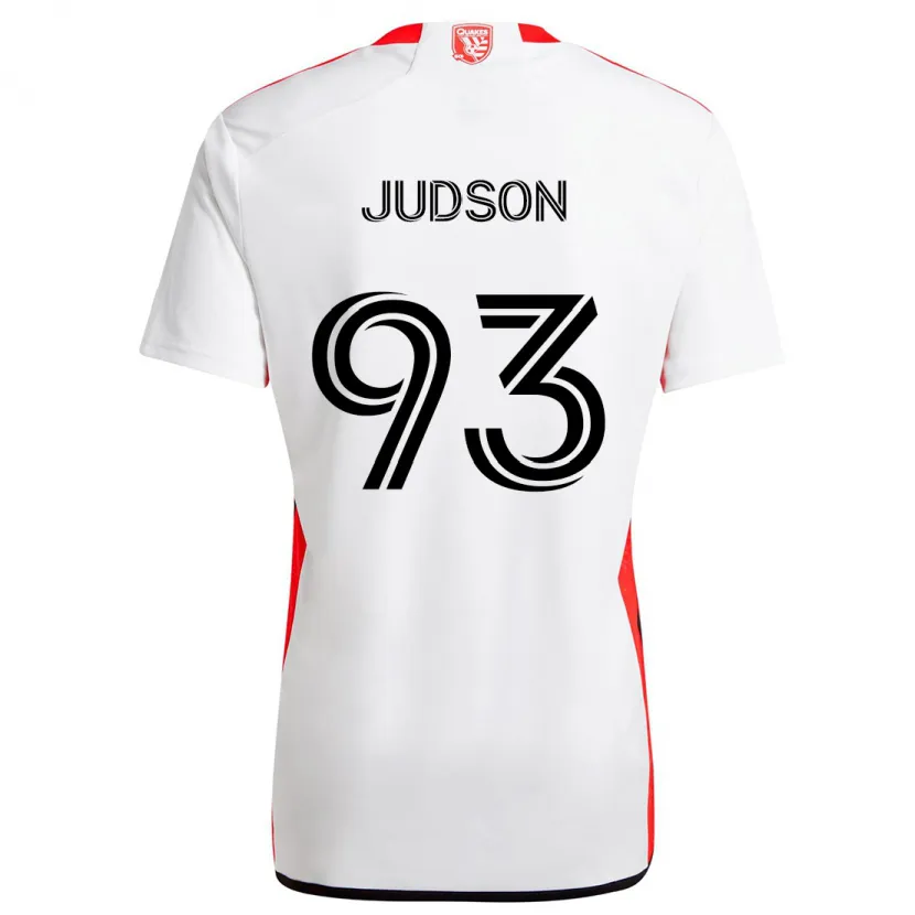 Danxen Kid Judson #93 White Red Away Jersey 2024/25 T-Shirt