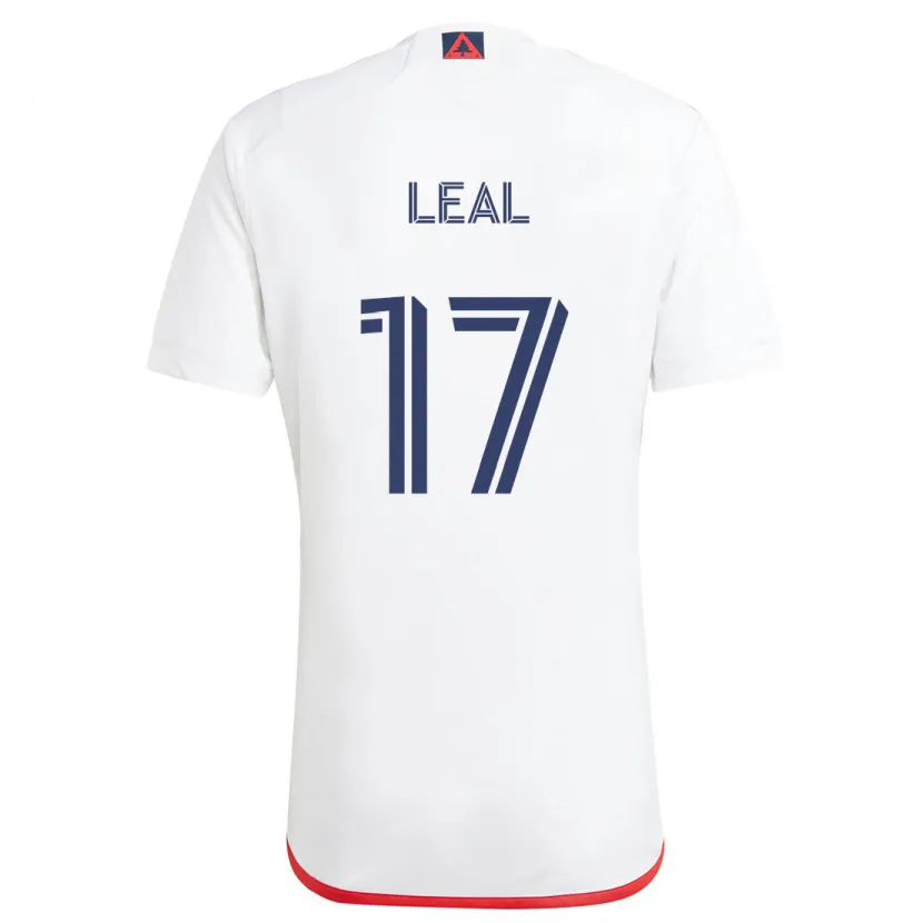 Danxen Kid Patrick Leal #17 White Red Away Jersey 2024/25 T-Shirt