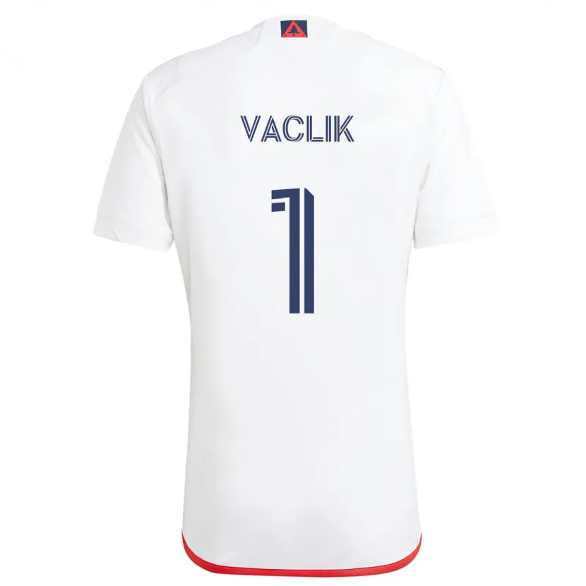 Danxen Kid Tomas Vaclik #1 White Red Away Jersey 2024/25 T-Shirt