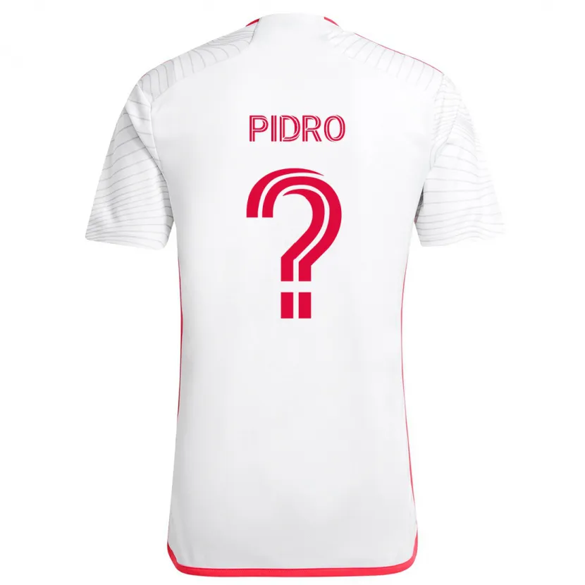 Danxen Kid Selmir Pidro #0 White Red Away Jersey 2024/25 T-Shirt