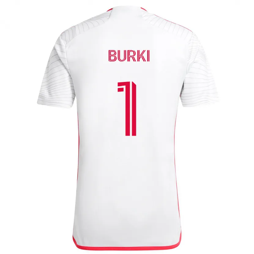 Danxen Kid Roman Bürki #1 White Red Away Jersey 2024/25 T-Shirt