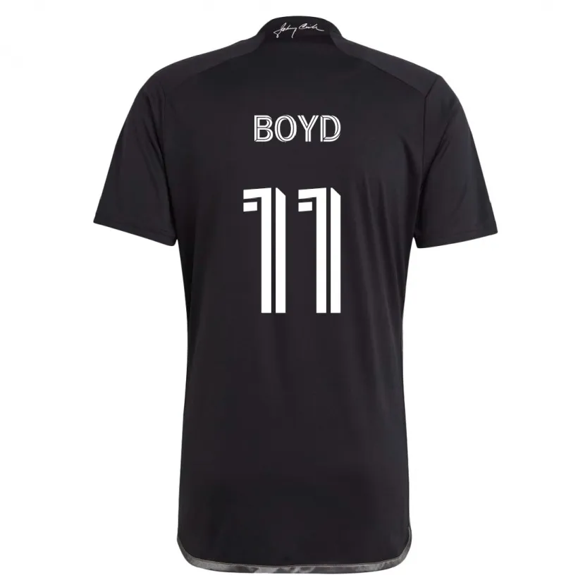 Danxen Kid Tyler Boyd #11 Black Away Jersey 2024/25 T-Shirt