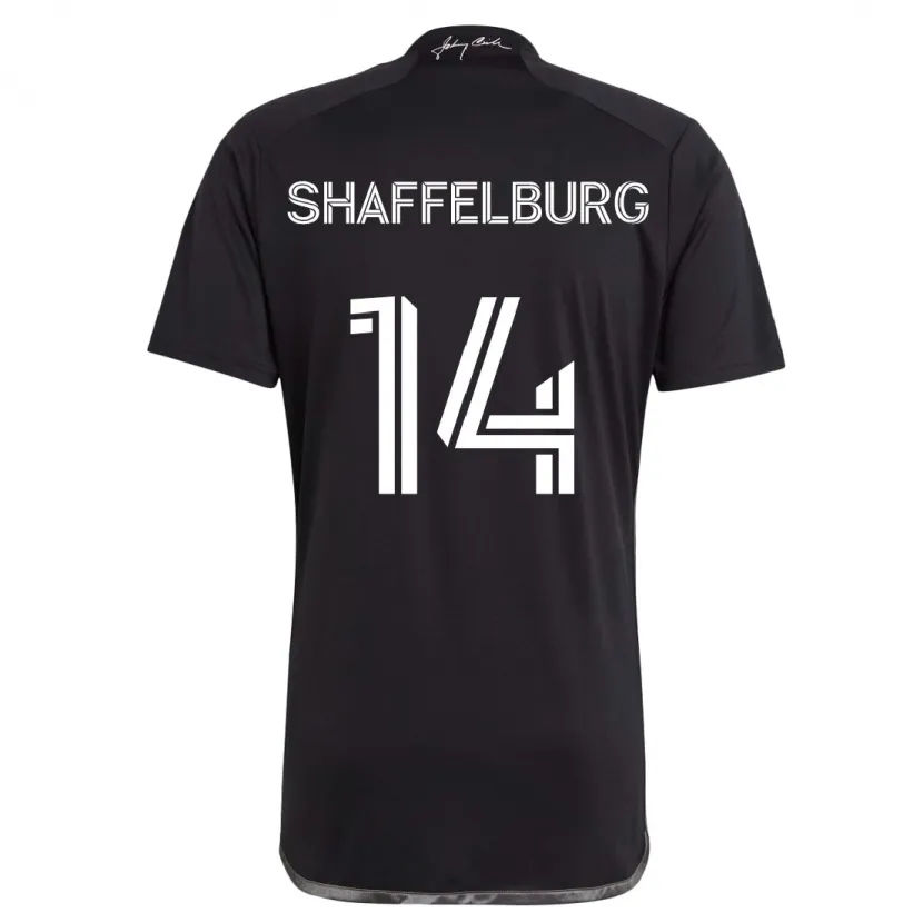 Danxen Kid Jacob Shaffelburg #14 Black Away Jersey 2024/25 T-Shirt