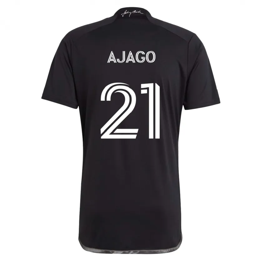 Danxen Kid Forster Ajago #21 Black Away Jersey 2024/25 T-Shirt