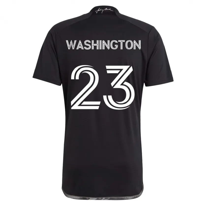 Danxen Kid Taylor Washington #23 Black Away Jersey 2024/25 T-Shirt