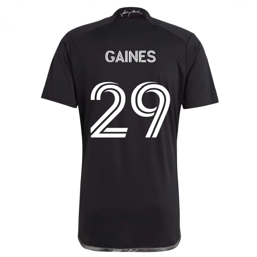 Danxen Kid Julian Gaines #29 Black Away Jersey 2024/25 T-Shirt