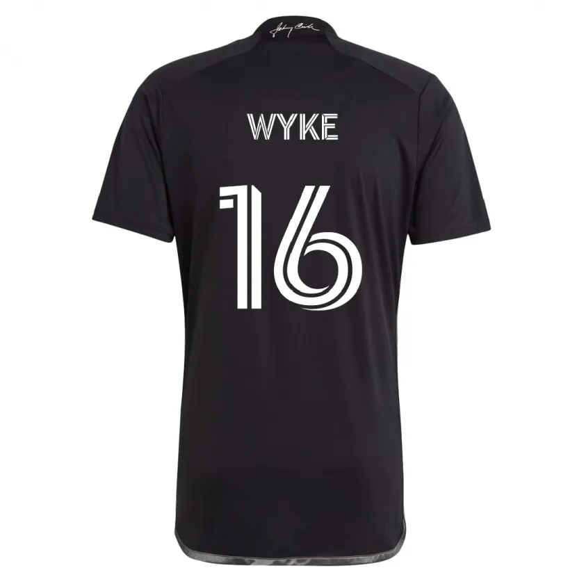 Danxen Kid Laurence Wyke #16 Black Away Jersey 2024/25 T-Shirt