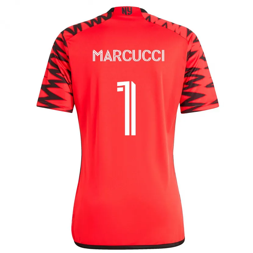 Danxen Kid Aj Marcucci #1 Red Black White Away Jersey 2024/25 T-Shirt