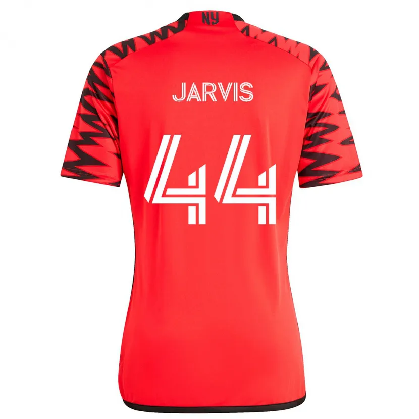 Danxen Kid Aiden Jarvis #44 Red Black White Away Jersey 2024/25 T-Shirt