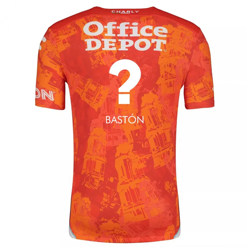 Danxen Kid Borja Bastón #0 Orange White Away Jersey 2024/25 T-Shirt