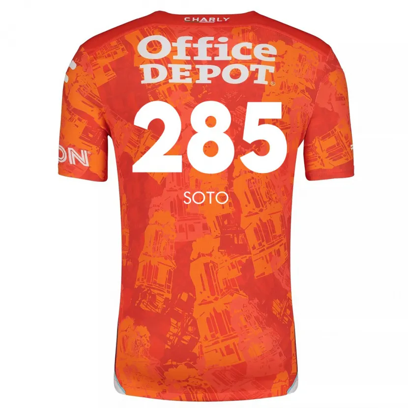 Danxen Kid Edwin Soto #285 Orange White Away Jersey 2024/25 T-Shirt