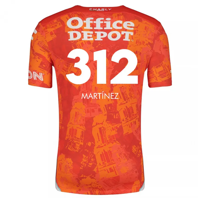 Danxen Kid Ulises Martínez #312 Orange White Away Jersey 2024/25 T-Shirt