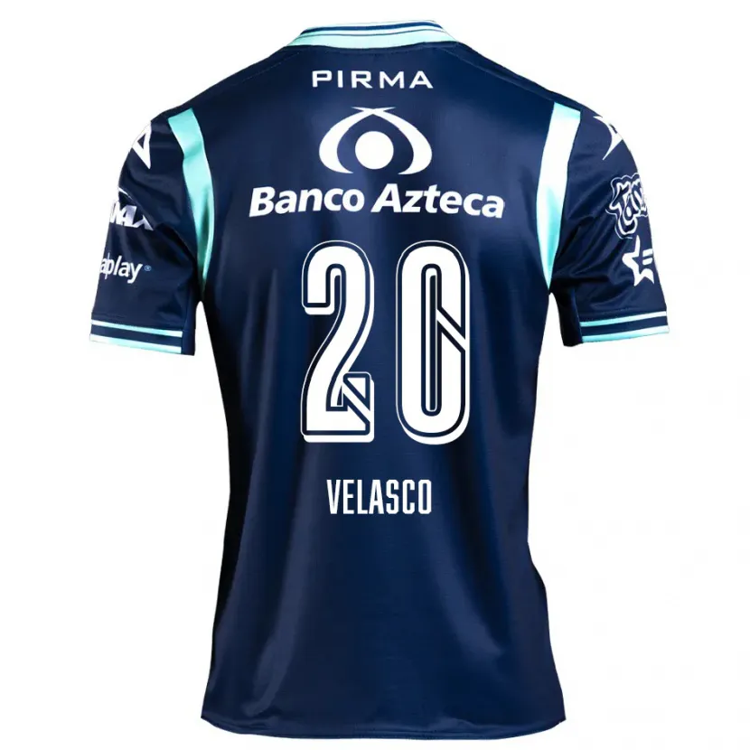 Danxen Kid Kevin Velasco #20 Navy Blue Away Jersey 2024/25 T-Shirt