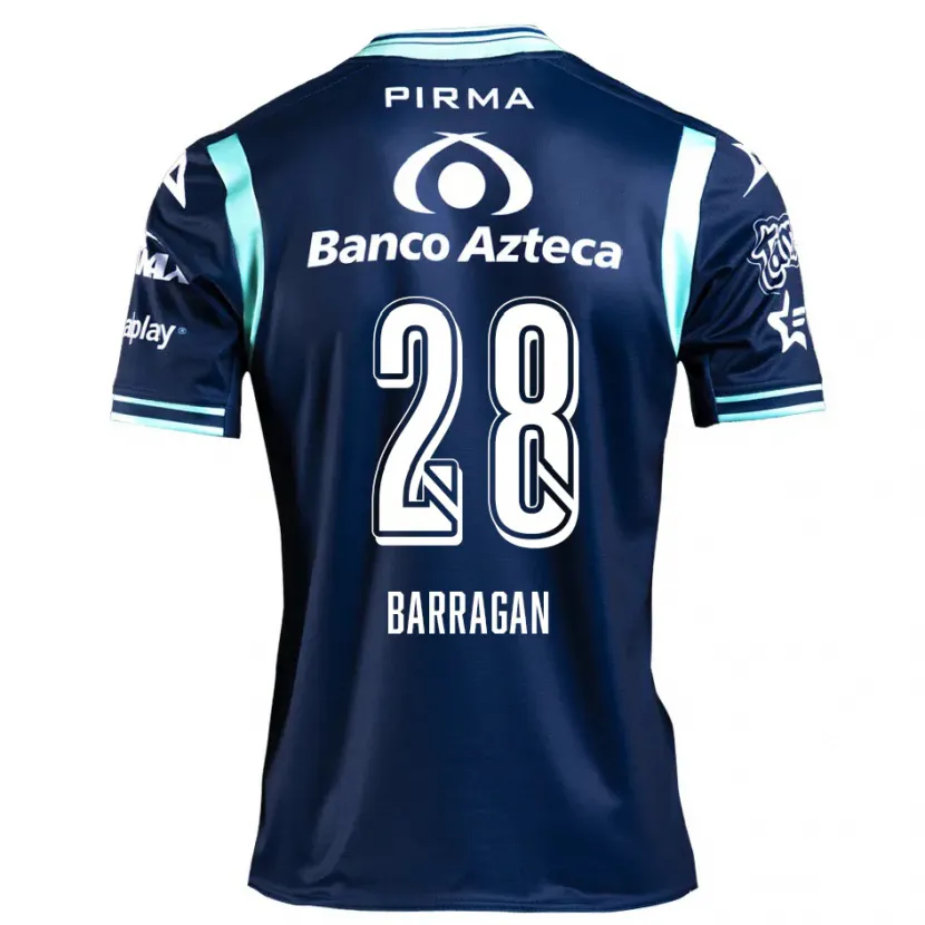 Danxen Kid Martín Barragán #28 Navy Blue Away Jersey 2024/25 T-Shirt