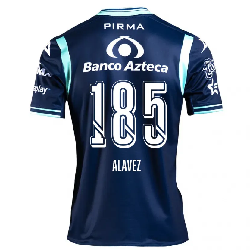 Danxen Kid Brian Alavez #185 Navy Blue Away Jersey 2024/25 T-Shirt