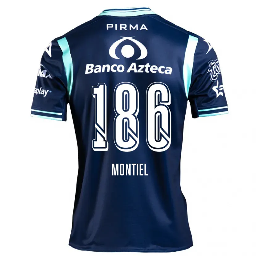 Danxen Kid Santiago Montiel #186 Navy Blue Away Jersey 2024/25 T-Shirt