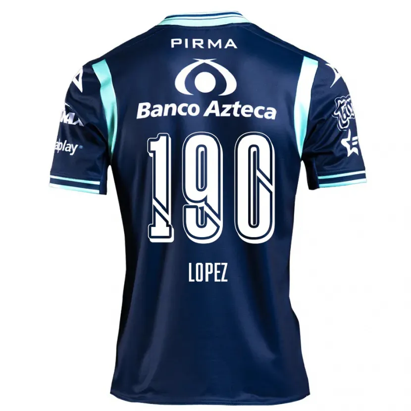 Danxen Kid Josué López #190 Navy Blue Away Jersey 2024/25 T-Shirt