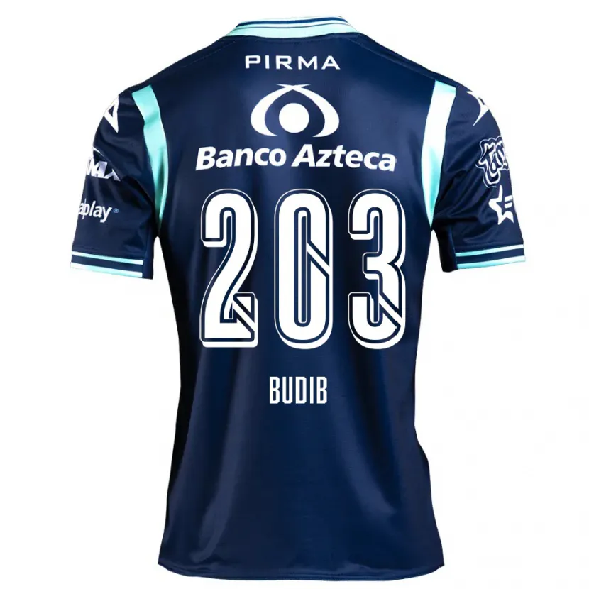 Danxen Kid Pedro Budib #203 Navy Blue Away Jersey 2024/25 T-Shirt