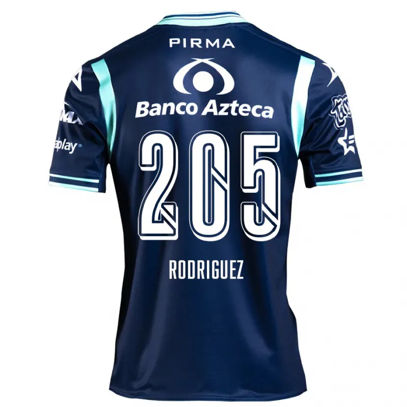 Danxen Kid Alberto Rodríguez #205 Navy Blue Away Jersey 2024/25 T-Shirt