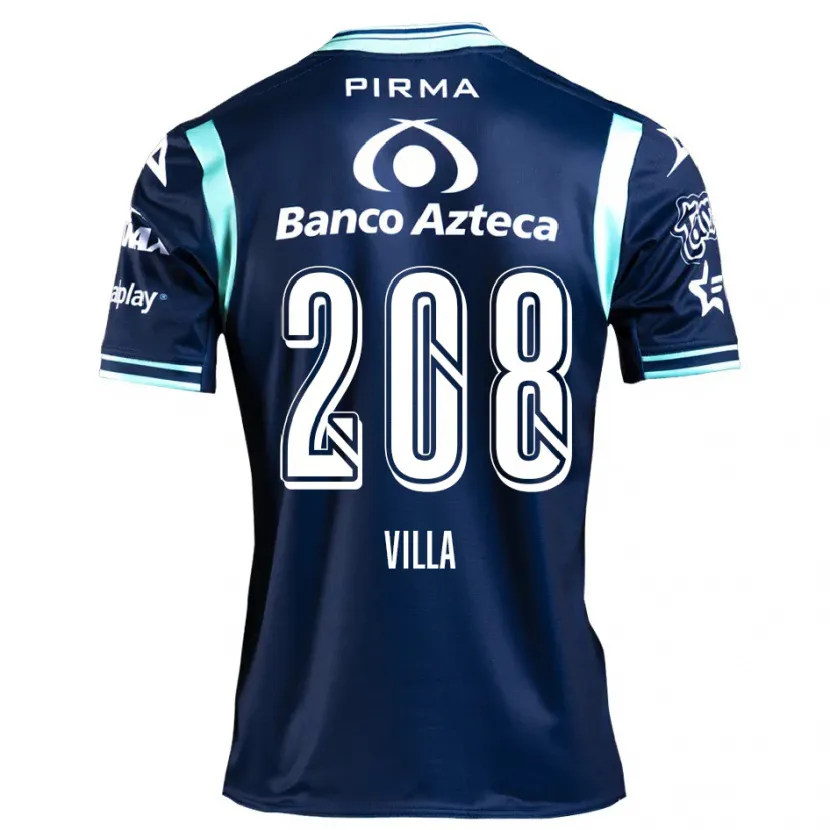 Danxen Kid Patrick Villa #208 Navy Blue Away Jersey 2024/25 T-Shirt