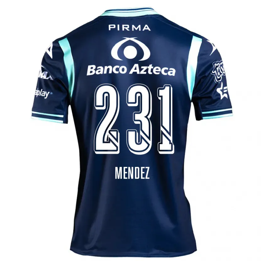 Danxen Kid Alejandro Méndez #231 Navy Blue Away Jersey 2024/25 T-Shirt