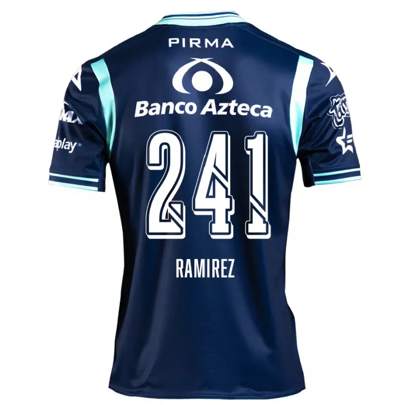 Danxen Kid Eduardo Ramírez #241 Navy Blue Away Jersey 2024/25 T-Shirt